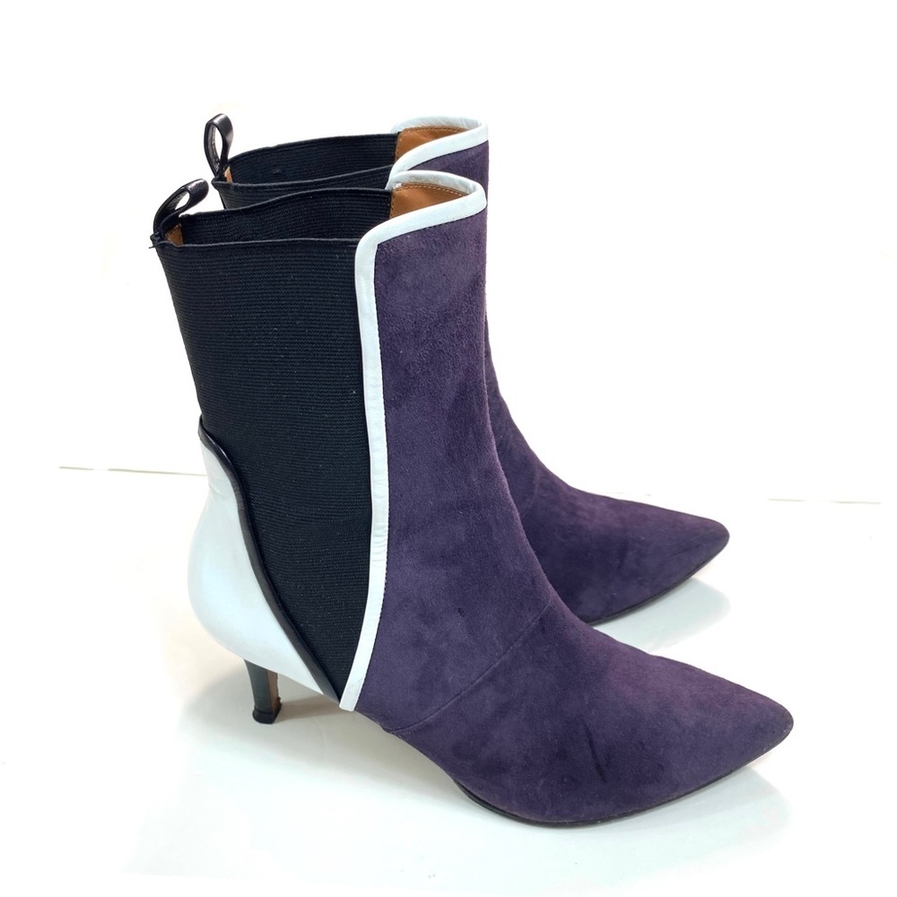 & Other Stories Color-Block Suede Pointed Toe Kit… - image 5